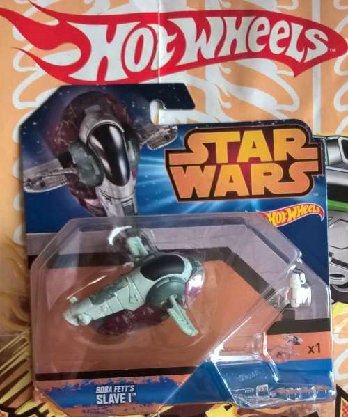 Hot Wheels: Star Wars ship Boba Fett's Slave-1