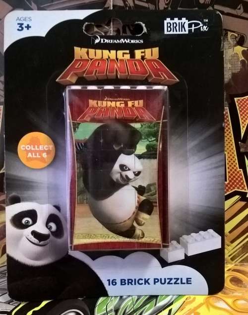 BricPix 16 Brick puzzle: Kung Fu Panda