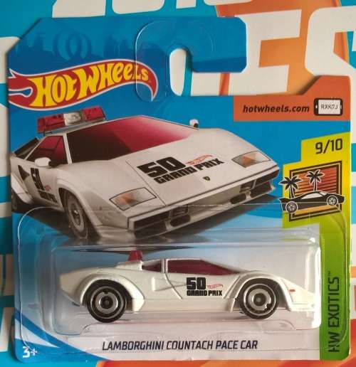 Hot Wheels 2018: Lamborghini Countach Pace Car