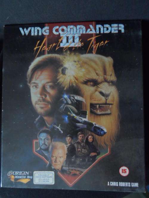 Wing Commander 3 PC CD big box