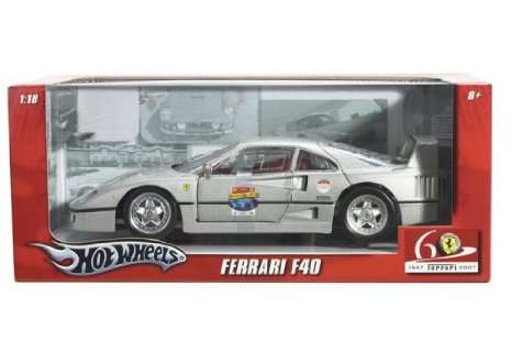 Hot Wheels: Ferrari F40 1:18 scale