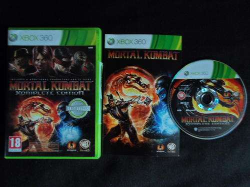 XBOX 360: Mortal Kombat Komplete edition