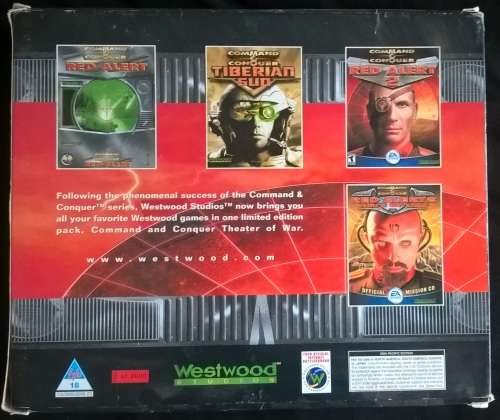 PC CD classic big box: Command & Conquer Theatre of War pack