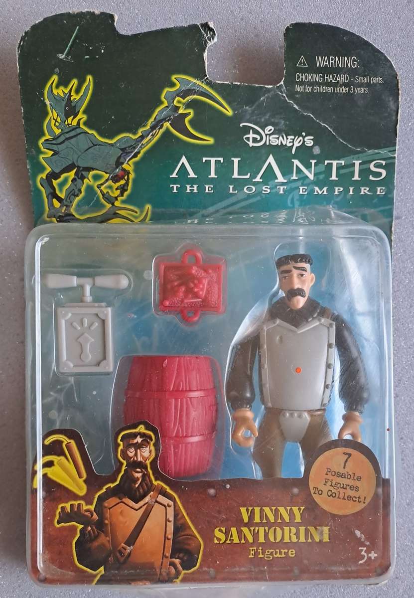 Disney Atlantis Vinny Santorim figure