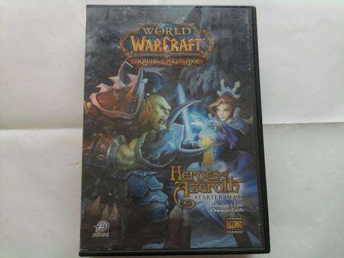 World of Warcraft trading cards.