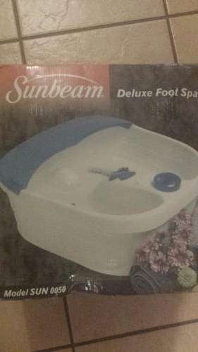 Sunbeam Deluxe Foot Spa