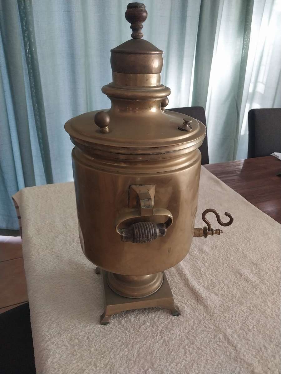 Antique Russian Samovar Coffee/Tea Urn Pot