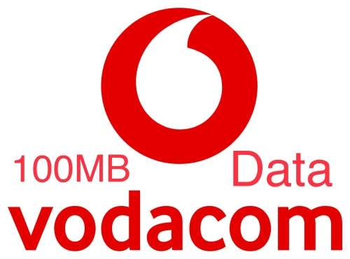 Vodacom Data -100MB
