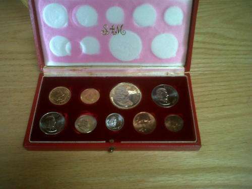 1965 LONG PROOF SET WITH GOLD - FREE COURIER TO YOUR DOOR STEP!!!