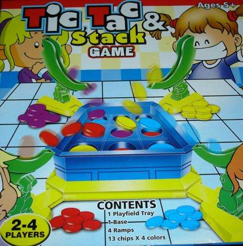 TIC TAC STACK GAME (Ages 5+)