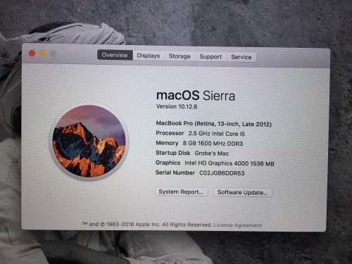 Macbook Pro Retina