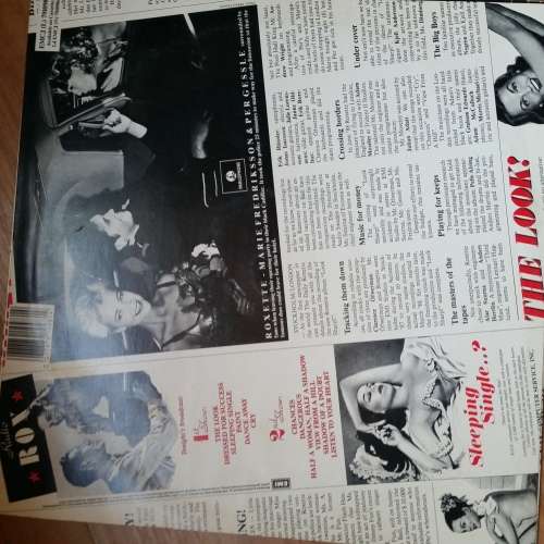 Roxette Look Sharp SA press vg+