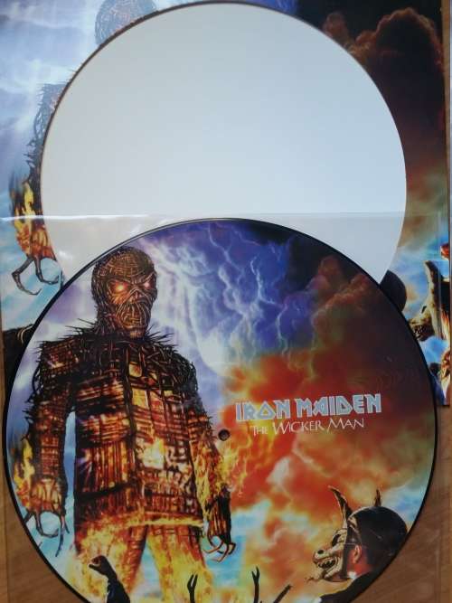 Iron Maiden-Wicker Man Picture Disc 12"