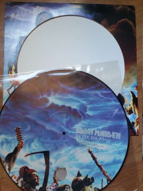 Iron Maiden-Wicker Man Picture Disc 12"