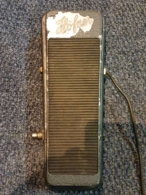 Rare Hofner 1970 Wah Wah pedal. Working condition.