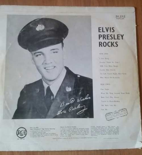 Elvis Presley Rocks,SA