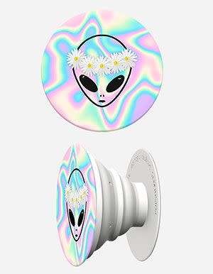 POP SOCKETS PHONE HOLDER STAND (Pink Alien)