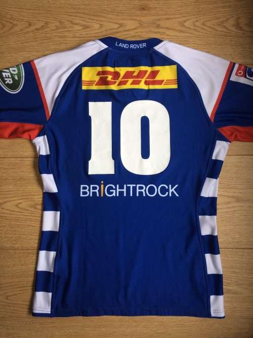Match Worn Stormers Rugby Jersey (Damian Willemse)