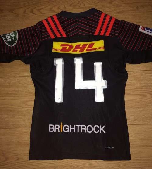 Match Worn Stormers Rugby Jersey (Cheslin Kolbe)