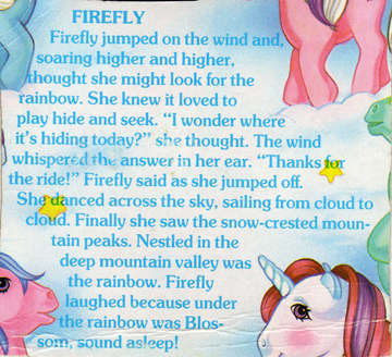 Vintage G1 My Little Pony ***Firefly***