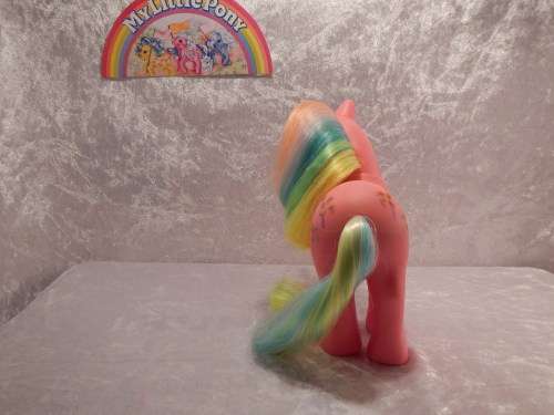 Rare Vintage G1 My Little Pony ***Rainbow Pony Pinwheel***