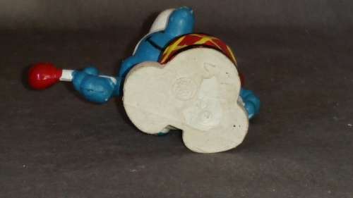 Vintage Collectible Smurf : 2.0009 Drummer Smurf