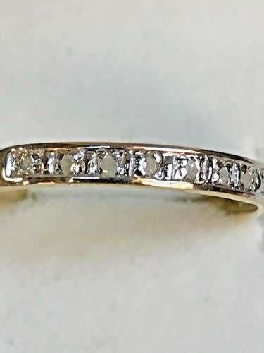 New Diamond 10k Yellow Gold Band ***Free shipping***