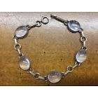 Moonstone Bracelet 1/20 ct Gold Filled Gold Chain