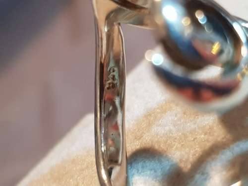 Swirl Sterling Silver Ring