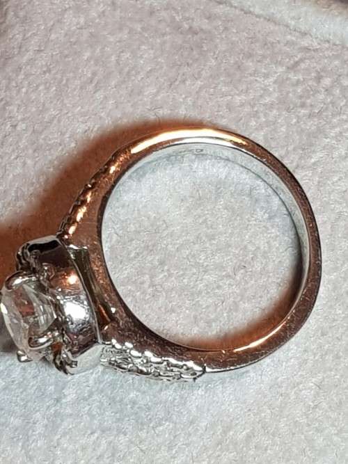Sterling Silver Cubic Zirconia Ring