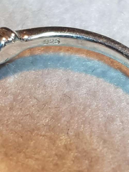 Pink Tourmaline Sterling Silver Ring