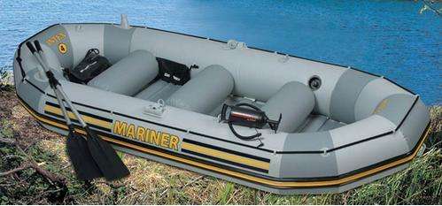 The Intex Mariner 4 With Minn Kota Endura Motor