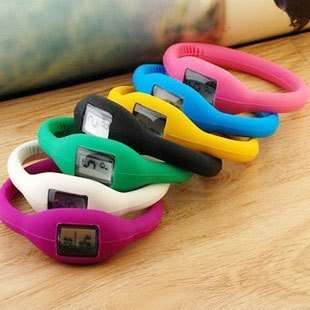 Waterproof silicone watch (12pieces)