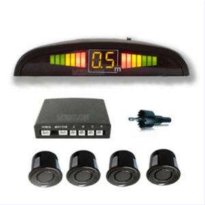 Car LCD Display 4 Parking Sensors Reverse Radar with Buzzer