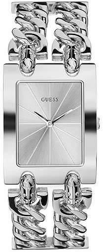 GUESS LADIES SILVER CHAIN WATCH 75916L
