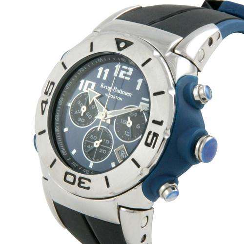 BRAND NEW - Krug Baumen KINGSTON Blue CHRONO Gents Watch