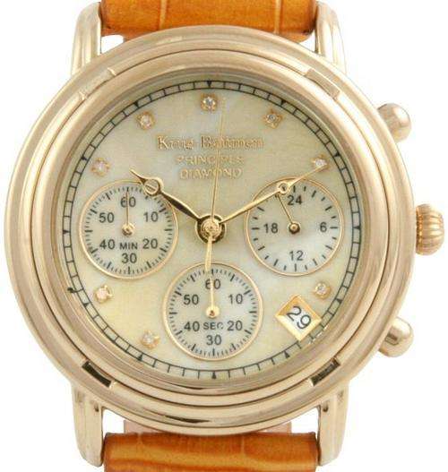 BRAND NEW - Krug Baumen DIAMOND PRINCIPLE Champagne PEARL Face Gents