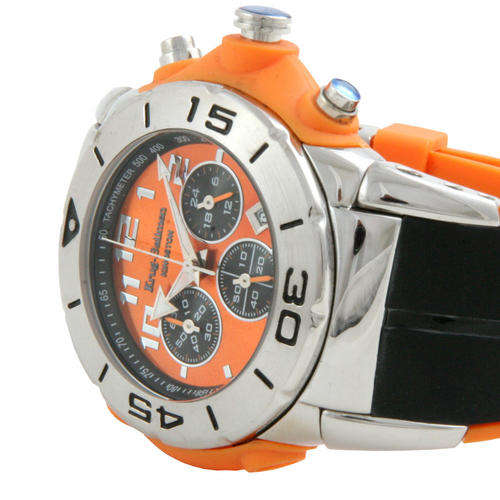 BRAND NEW - Krug Baumen Orange KINGSTON CHRONO Gents Watch