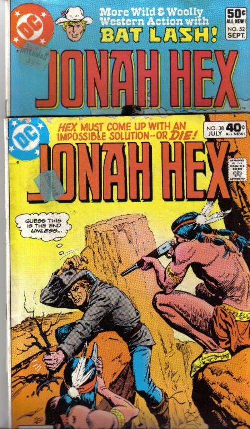 4 JONAH HEX COMICS