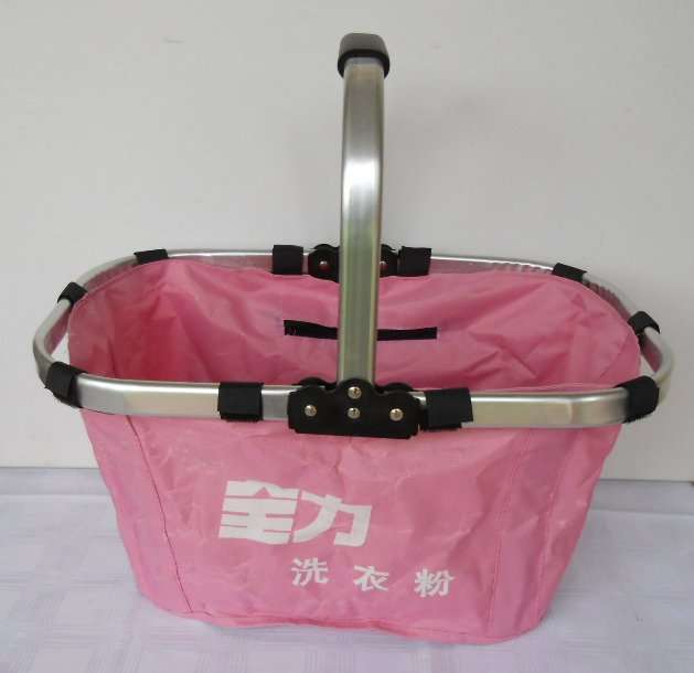 QUICKSTAR - FOLDING SHOPPING BASKET (PINK ONLY) CRAZY R1 START