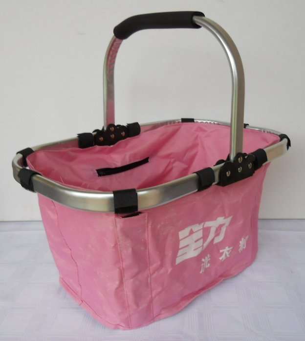 QUICKSTAR - Folding Shopping Basket (Pink Only)