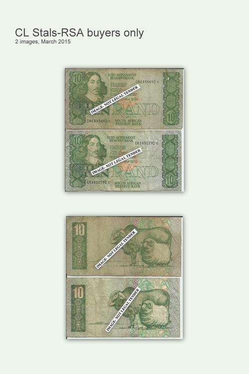 CL Stals-R10 bundle-1st issue-Condition as per image-One note has tears