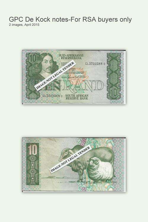 GPC De Kock-R10-3rd issue-Good condition