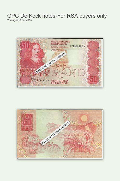 GPC De Kock-R50-3rd issue-Very good condition