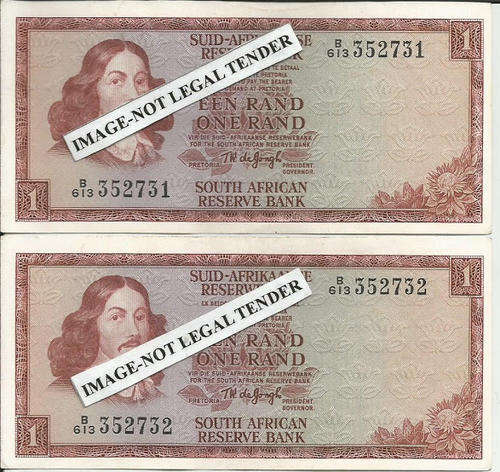 TW De Jongh-2XR1 in series-3rd issue-Condition as per image-RSA buyers only