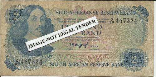 R2 TW De Jongh-Condition as per image-RSA buyers only