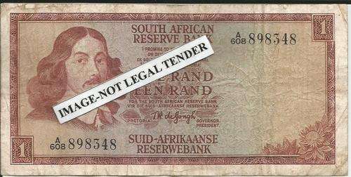 R1-TW De Jongh-Condition as per image-RSA buyers only