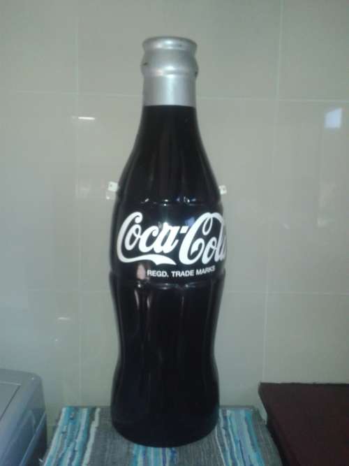 Coca Cola Fibreglass bottle