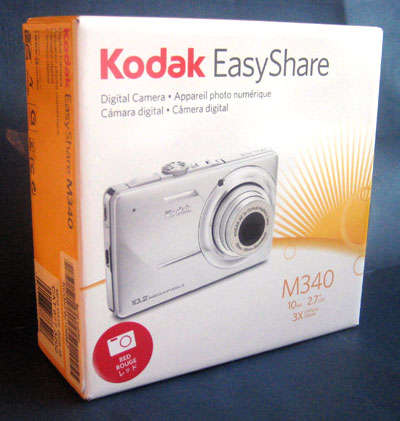KODAK EASYSHARE DIGITAL CAMERA M340 BLACK LIKE NEW STILL IN BOX