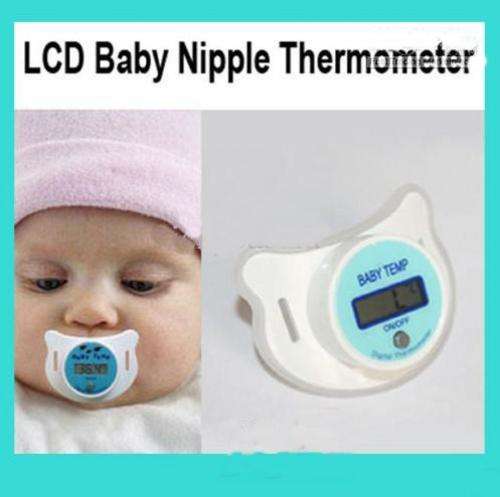 BABY LCD NIPPLE THERMOMETER - NEW